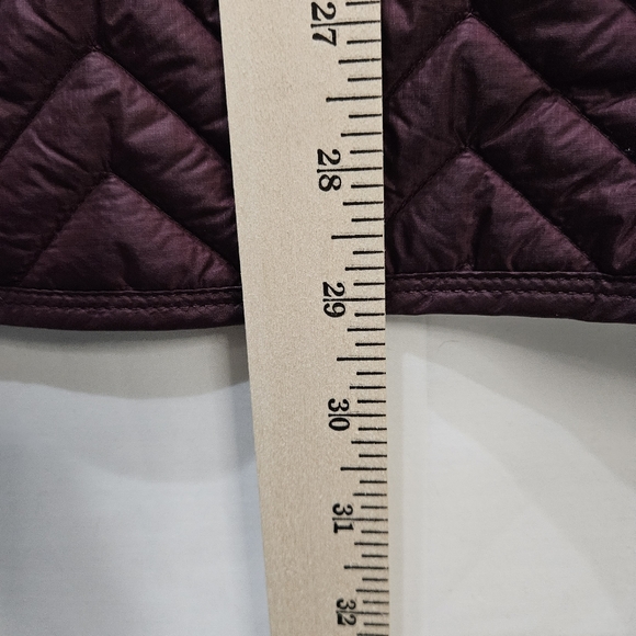 Athleta Sherpa Pullover Sweatshirt Half Button Up Plum Purple Size 2X. NWT! - Picture 9 of 9